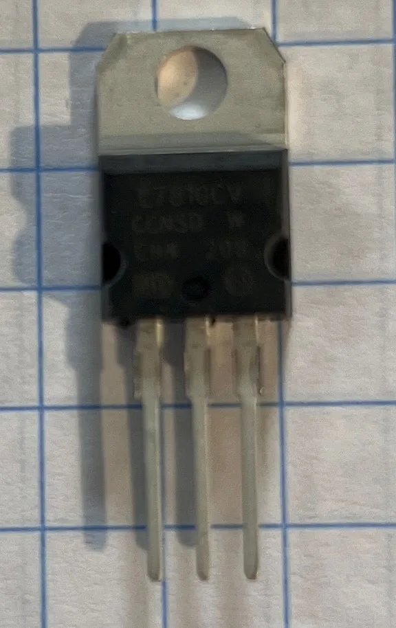 Voltage Regulator - #L7810, 1.2 AMPS